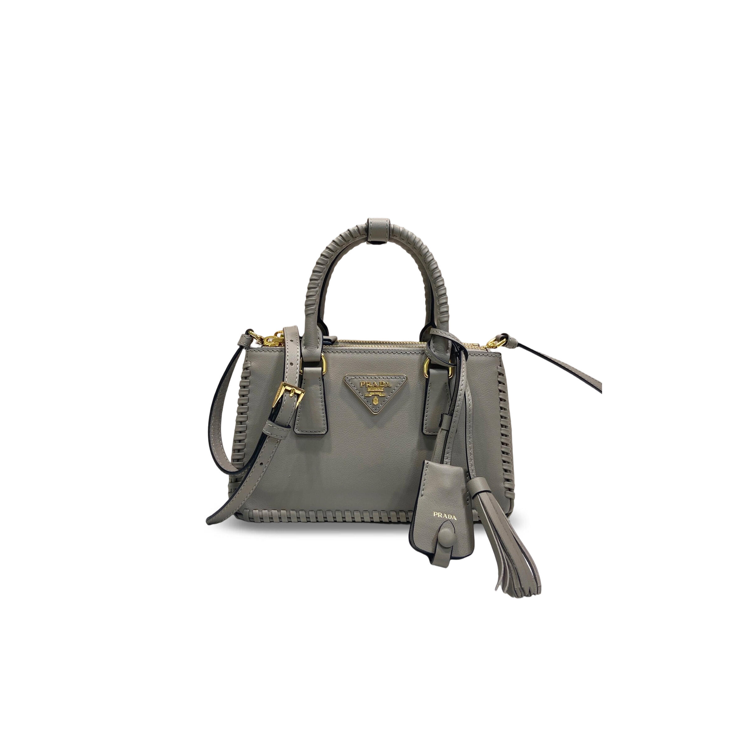 PRADA GALLERIA MINI LEATHER BAG 1BA916 (21*12.5*8.5cm)